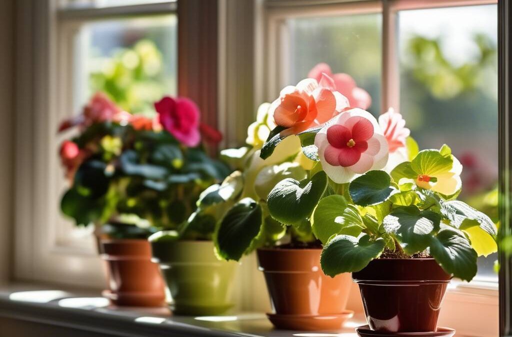 Jak dużo słońca potrzebuje begonia do zdrowego wzrostu?
