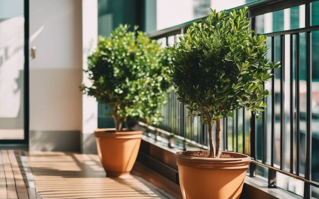 Jak dobrać drzewko na słoneczny balkon?