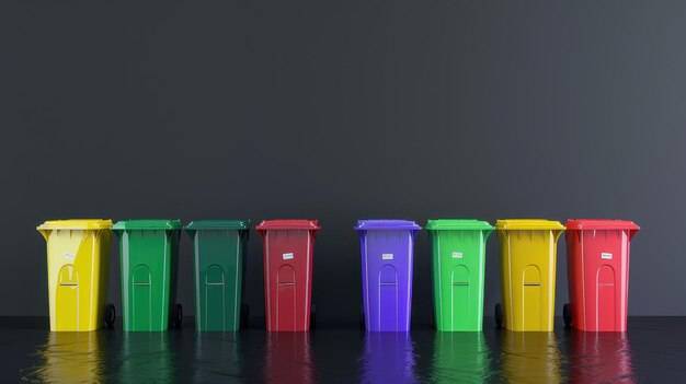 Jaki kolor koszy na śmieci najlepiej komponuje się z otoczeniem?